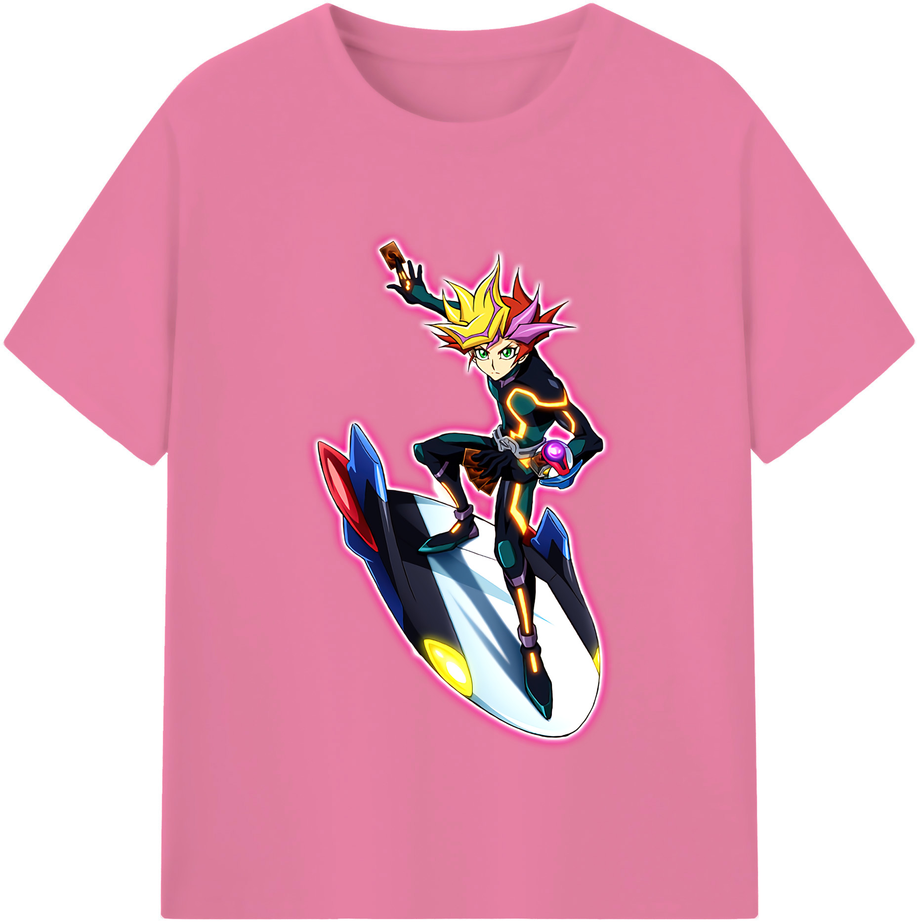 （画像用） 遊☆戯☆王 Yu-Gi-Oh! 綿100％半袖Tシャツ（フロントプリント）